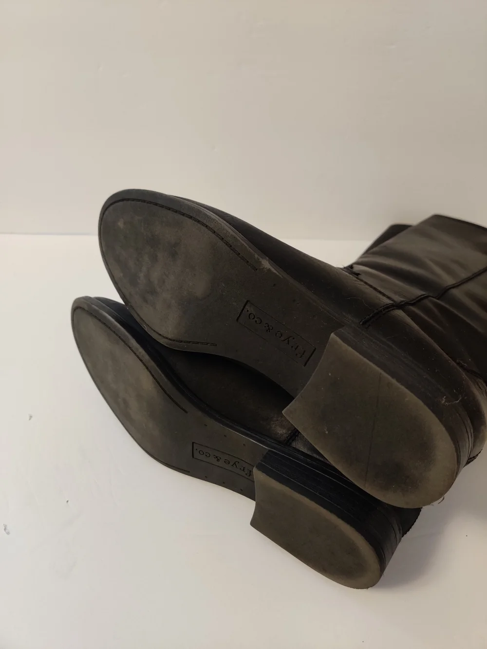 Frye sleek black